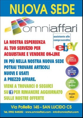 Nella nostra nuova sede tanti articoli in promozione... - omniaffari