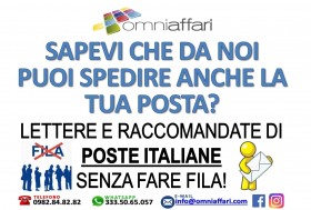 POSSIAMO AFFRANCARE PER TE LE TUE RACCOMANDATE E LA TUA POSTA ORDINARIA - omniaffari
